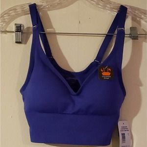 Cascade Sports seamless Cami sports Bra, Size s